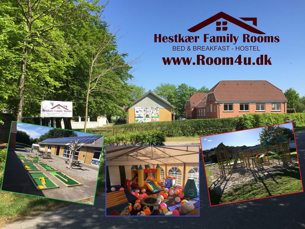 Hestkaer Family Rooms Summer Camp Krogager Exterior photo